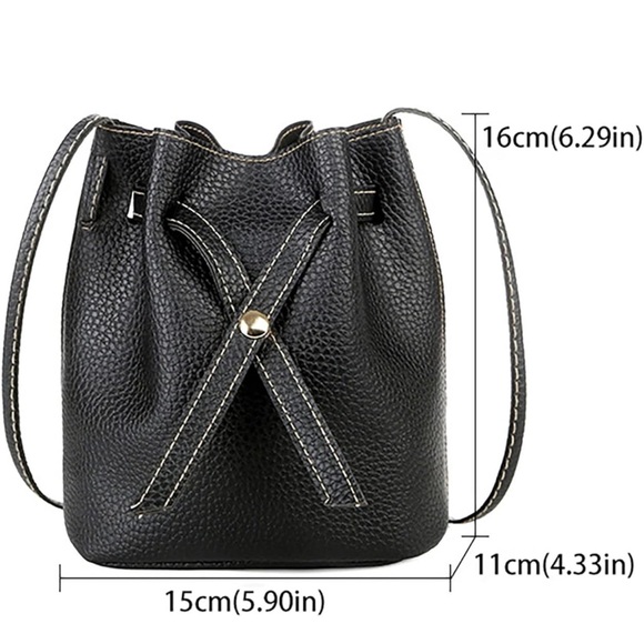 Handbag Soft Mini The Tote Crossbody Bags for Women Gray Color - Picture 2 of 3